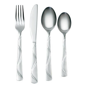 Fabricante de productos de la mejor calidad Proveedor indio Fabricado Cubiertos de metal de acero inoxidable Juego de cubiertos Estilo simple para restaurante - Product Image 2