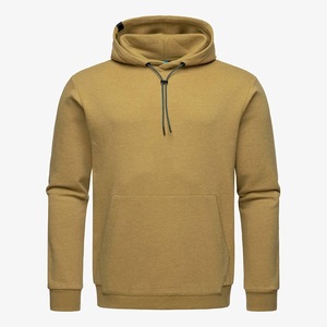 Casual Men's Pullover Hoodie-100% Cotton 220g Autumn <b>Hip</b> Hop Streetwear High Quality Solid Color Breathable Eco-Friendly - Product Image 1