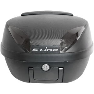 Maleta Trasera para Motocicleta S-Line KS42N2 de 42L, Color Negro M/Carbono, Bolsa de Aleación de PP de Alta Calidad para Equipaje, Entrega de Alimentos y Almacenamiento - Product Image 2