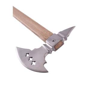 Vente en gros personnalisé OEM ODM Coutellerie Usine Acier Damas Hache à double lame Prix bas Manche en bois fait main Haches - Product Image 3