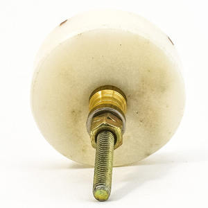 Poignée de porte de placard en marbre de pierre polie carrée, couleur, forme et taille personnalisées, fabriqué en Inde - Product Image 3