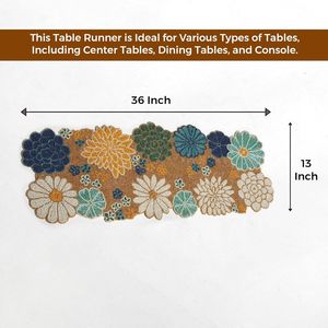 Sous-verre carré en verre fait main de 14 pouces, écologique, style américain, élégant, perlé, vert, pour la cuisine et la maison - Product Image 5