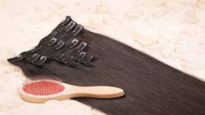 100% doble dibujado cutícula alineada liendres/libre de piojos 1B extensiones de cabello marrón natural juego de 7 piezas fabricante máquina doble trama - Product Image 2