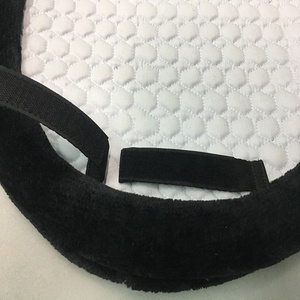 Tapis de Selle de Cheval Tapis de Saut Blanc Noir Tapis de Selle de Cheval Antidérapant Coton confortable respirant équipement équestre - Product Image 3