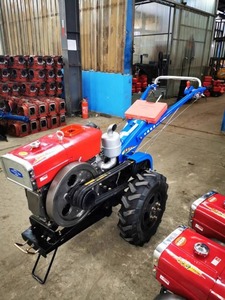 TWO Wheel Tractor for Field Work 2WD Walking Farm Tractor 7HP-22HP Gear Drive <b>Cultivator</b> Utility PLANTING TILLING CORN - Product Image 1