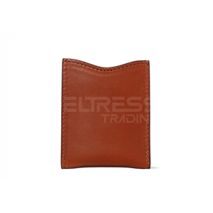 Cartera corta con estilo premium para hombre, cuero puro de alta calidad con forro de nailon, cierre abierto, diseño de logotipo único, precio bajo - Product Image 3