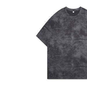 Camiseta de Felpa Francesa de 300 g/m², Manga Corta, Algodón Vintage, Holgada, Talla Grande, Personalizada, al por Mayor, Camisetas para Hombre con Lavado Ácido - Product Image 2