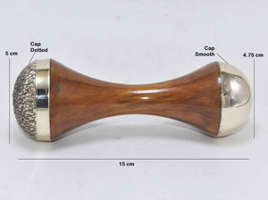 Authentic Eco-Friendly Wooden Kansa Wand | Handmade Ayurvedic Facial <b>Massage</b> Tool for Glowing Skin - Product Image 3