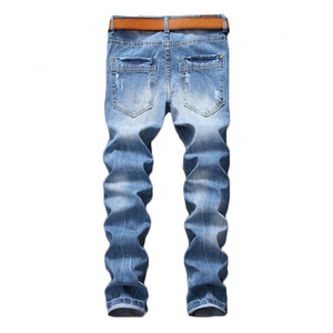 Jean Homme Coupe Slim Taille Moyenne Respirant Écologique de Qualité Supérieure Kadia International – Vente Flash – Fermeture Boutonnée - Product Image 2