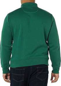 Sweat-shirts à capuche à col montant et fermeture éclair sur le côté, prêts à être expédiés, unis, pour homme, 100% coton, sweats-shirts pour homme, sweats-shirts personnalisés - Product Image 6