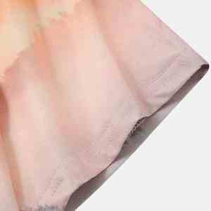 Camiseta blanca de poliéster 100% personalizada al por mayor estilo de calle con diseño de sublimación gráfica frontal - Product Image 4