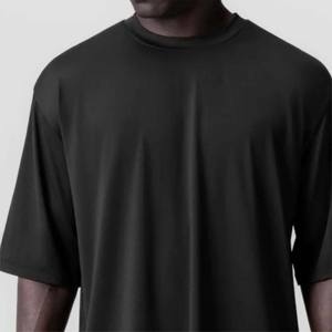 Camiseta clásica de gran tamaño para hombre en algodón para uso diario cómodo y de moda - Product Image 4