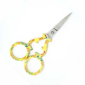 Aiguille pointue papier enduit poignée fantaisie broderie ciseaux professionnel maison ciseaux produit de beauté - Product Image 1