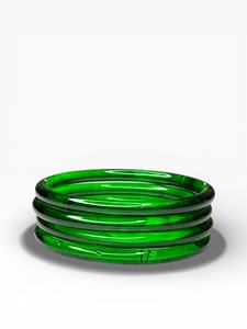 Bracelet en verre facetté de qualité supérieure, coupe émeraude foncée, tendance pour femmes, léger, prix de gros - Product Image 3