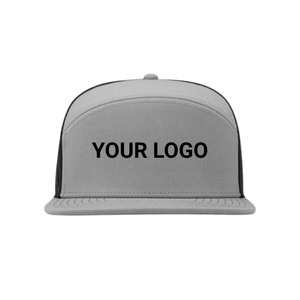 Casquette de golf performante à séchage rapide, bicolore, 7 panneaux, respirante, avec logo personnalisé, trous découpés au laser, fermeture snapback, plusieurs couleurs, OEM - Product Image 1