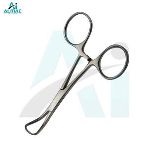 คีมหนีบผ้าเช็ดตัวผ่าตัด almac สร้างขึ้นสำหรับการใช้งานอย่างมืออาชีพในโรงพยาบาลโดยมีเคล็ดลับที่แม่นยำและกลไกการล็อคที่แข็งแกร่ง - Product Image 4