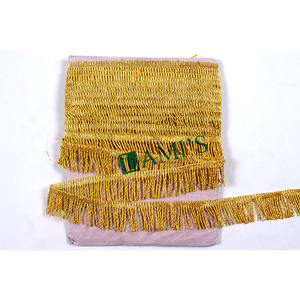 Vente de haute qualité 2023 OEM Bullion Fringe Frange personnalisée En gros Argent Métallique Frange - Product Image 2