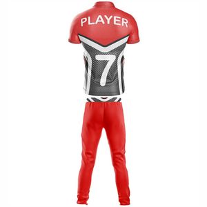Maillots de cricket personnalisés imprimés, 100% polyester, couleurs et tailles personnalisées, designs personnalisés, vêtements de sport - Product Image 2
