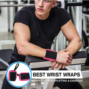 Bandes de poignet élastiques réglables personnalisables de haute qualité et durables pour les entraînements de musculation, de fitness et de musculation pour adultes - Product Image 5