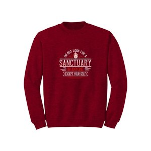 Sweat-shirt en coton mélangé Bouddha Thèmes Imprimer 12 options de couleur Style décontracté 260-280 GSM Placement de conception personnalisable pour l'hiver - Product Image 1