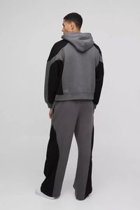 ชุดวอร์มแบบสวมหัวของผู้ชายเนื้อผ้าระบายอากาศได้ดีโอเวอร์ไซส์ - Product Image 2