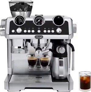 Máquina de espresso inteligente portátil, función de espuma programable, acero inoxidable cepillado para el hogar, hoteles, cafetera eléctrica de EE. UU. - Product Image 1