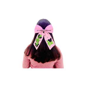 Lazo Irlandés Hecho a Mano con Cuentas, Lazo de Cocodrilo Bordado a Mano, Accesorios para el Cabello de Moda, Día de San Patricio, Letra de la Suerte - Product Image 2