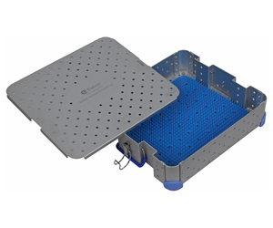 CareKIT Bandeja LSCS de aluminio anodizado Fuente de alimentación manual Reutilizable ISO13485 Certificado Clase I Juego de instrumentos esenciales para - Product Image 2