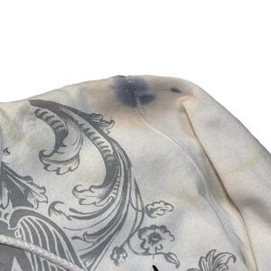 เสื้อฮู้ดดี้พิมพ์ลายกราฟิกขนาดใหญ่พิเศษสำหรับผู้ชาย ผ้าฝ้ายฟลีซ สไตล์สตรีทแวร์สีดำ แบบสวมหัว ผลิตตามสั่ง ขายส่งจากโรงงาน - Product Image 5