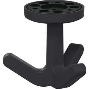 ตะขอแขวนผนัง HEWI รุ่น 477 แบบสามขา ยืดหยุ่นได้ สีแอนทราไซต์เทาด้าน 92 ตะขอแขวนผนังและราวแขวนเสื้อ ความสูง 69 มม. เส้นผ่านศูนย์กลาง 51 มม. - Product Image 1