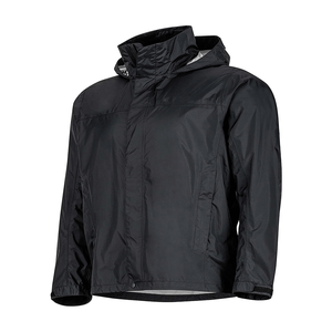 New Hot Slim Fit Men's Windbreaker Jacket Canvas Stand Collar Front Logo Zipper Closure Fashion Casual Autumn <b>Winter</b> - Product Image 4