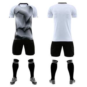 Venta al por Mayor de Camisetas de Fútbol de Talla Grande 100% Poliéster Spandex/Poliéster, Uniformes de Fútbol Personalizados para Hombre, Conjunto de Ropa Deportiva con Logotipo Nuevo - Product Image 4