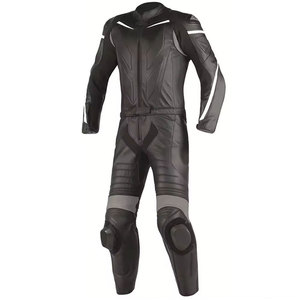 Durable Leather Material Motorbike Suit For Riding With Protective Padding For Safety And Comfort - Product Image 1