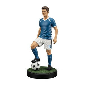 Statuetta Calciatore in Resina PVC con Design Personalizzato, Giocattolo Action Figure, Modellino da Collezione Unisex Decorativo - Product Image 4