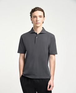 Nueva tendencia Polo-Neck Fast Dry Men Polo Shirt Activewear Quick Dry Cómodo Gym Plus Size Men's Polo Shirt - Product Image 5