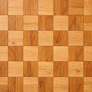Parquet en chêne mosaïque Gestreift Grade Chessboard 8mm, massif, antidérapant, design moderne, écologique, certifié pour cuisine, 5+ ans - Product Image 1