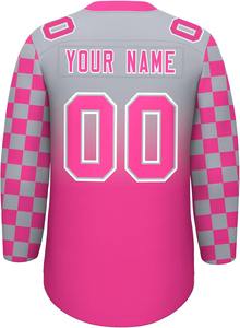 Por encargo duradero ligero profesional Teamwear transpirable de secado rápido al por mayor OEM sublimado Hockey sobre hielo Jersey - Product Image 5