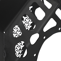 Plaque de protection du moteur en acier inoxydable renforcé de nouvelle conception JFG RACING 2e génération, protection du châssis pour Surron Light Bee X S Ebike