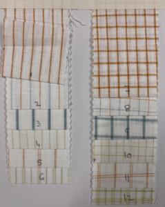 Hungría Lee tela de lino 58 pulgadas tejido almidón acabado Material de algodón para niños y niñas camisas de vestir - Product Image 1