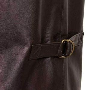 เสื้อกั๊กหนังแท้สำหรับผู้ชาย สำหรับขี่มอเตอร์ไซค์ เพื่อความปลอดภัยและสไตล์ ในราคาประหยัด - Product Image 3