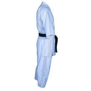 Nouvelle tenue d'arts martiaux unisexe, couleurs personnalisées, grande taille, extensible, respirante, 220g polyester/coton, qualité supérieure. - Product Image 6