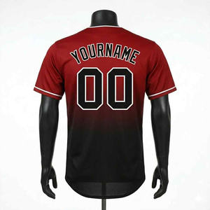 เสื้อเบสบอลคุณภาพสูงแบบสั่งทำพิเศษ พร้อมดีไซน์ตามสั่ง หลายสี คุณสมบัติต้านเชื้อแบคทีเรียและระบายอากาศได้ดี - Product Image 2