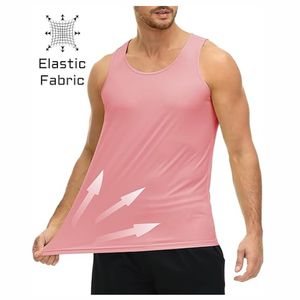 Camisetas sin mangas de secado rápido para hombre, camisetas de punto transpirables, atléticas, para correr, gimnasio, estilo deportivo - Product Image 3