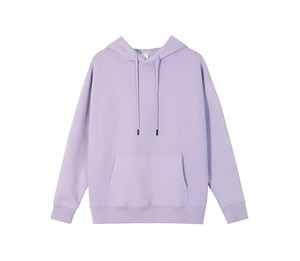 <b>Fleece</b> Polyester/Cotton Pocket Winter Streetwear <b>Jacket</b> Custom Logo Unisex Regular Fit Plain Blank Pullover Hoodie - Product Image 4