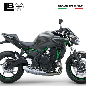 Adesivi Protettivi Laterali per Serbatoio 3D Personalizzati con Logo per Kawasaki Z650 2023-2025 - Product Image 3