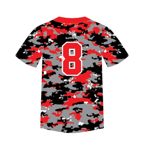 Camisetas de béisbol de botón completo personalizadas OEM diseño impreso sublimado con número de nombre personalizado transpirable de talla grande para clubes y equipos - Product Image 3