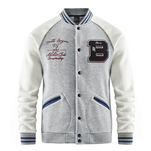 Cantidad a granel buen cosido nuevo diseño Venta caliente hombres Varsity chaqueta/Color sólido Letterman invierno hombres chaqueta para adultos - Product Image 1