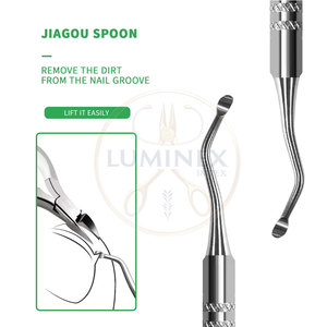 Kit de pédicure multifonction en acier inoxydable avec option de personnalisation de la marque, outils de soin des pieds professionnels durables et portables - Product Image 5