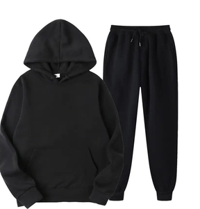 Sudadera de Forro Polar de Algodón para Hombre, Chándal Holgado, Grueso, para Invierno, Talla Grande, con Logotipo Personalizado - Product Image 2