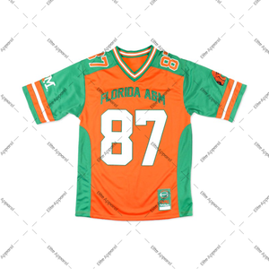 Camiseta de fútbol personalizada Florida A & M | Camiseta deportiva con logotipo de equipo bordado FAMU | Ropa HBCU - Product Image 1